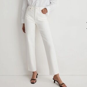 NWT Madewell Perfect Vintage Straight Jean - Vintage Wash 31P